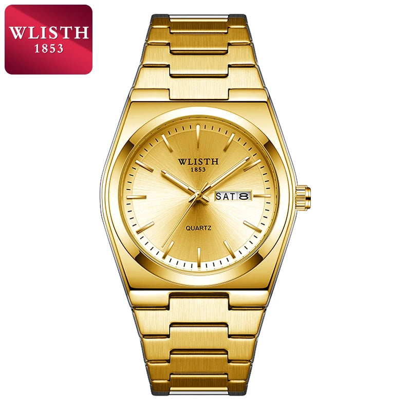 bennstore Man Watch Quartz Watch Luxury Waterproof Luminous