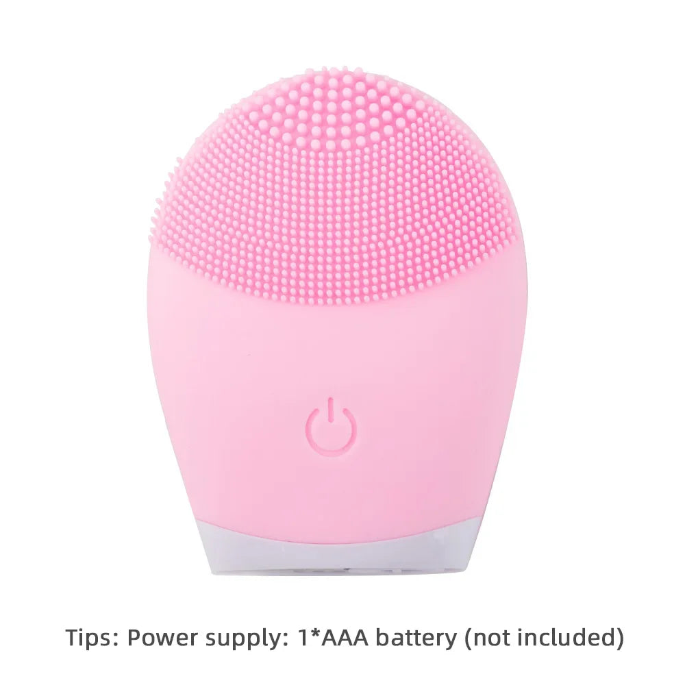 Electric Facial Cleansing Brush Face Skin Care Tools