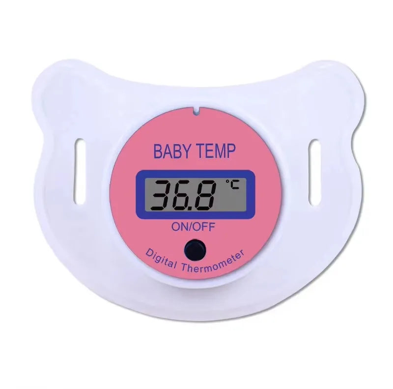 LCD Children's Health Safety Care Nipple Medical Silicone Pacifier Digital