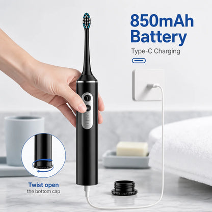3 in 1 Electric Toothbrush With Water Flosser Dental For Adults and Children