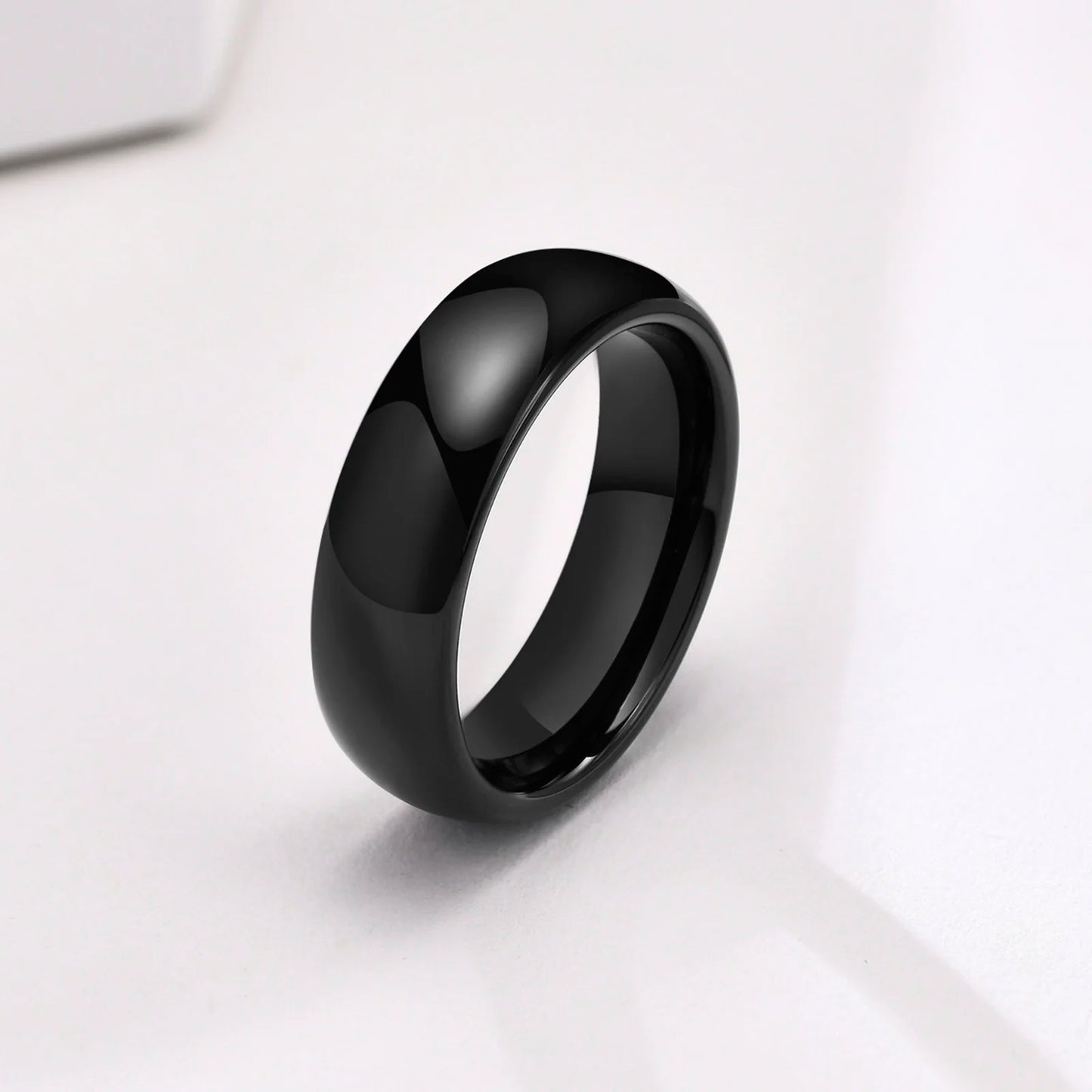 Vnox Anti Scratch Tungsten Wedding Rings for Women
