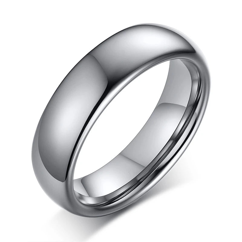 Vnox Anti Scratch Tungsten Wedding Rings for Women