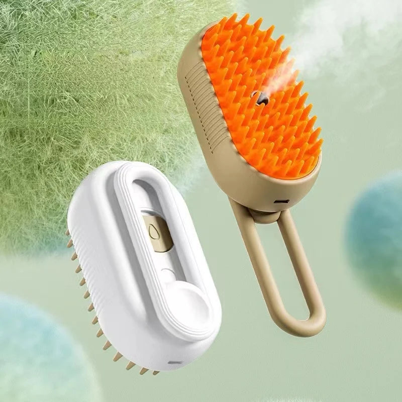 3-in-1 Dog Hair Brush Cat Hair Brush Electric Pet Cleaning Brush