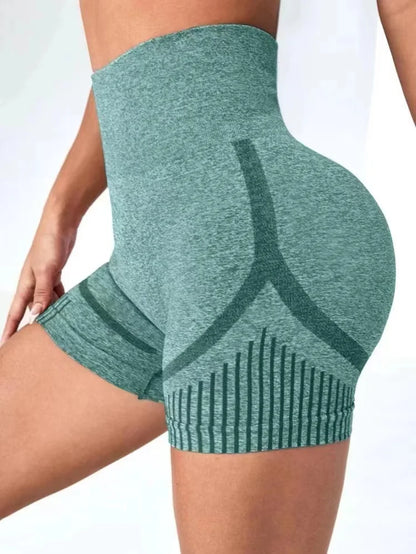 Women Yoga Shorts High Waist Workout Shorts Fitness Yoga Lift Butt Fitness