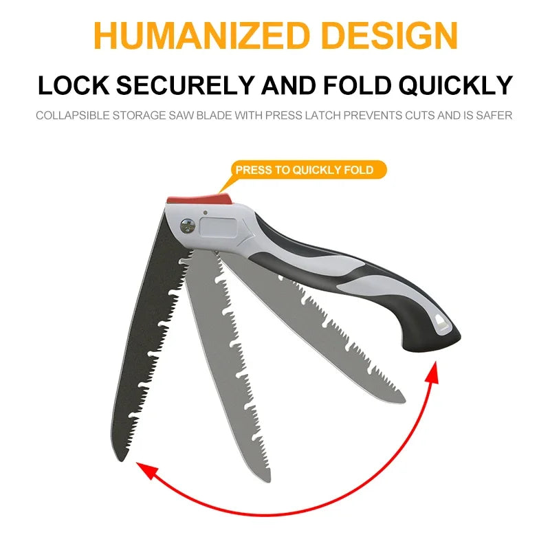 AIRAJ 11.8 inch Folding Saw Woodworking Hand Tools Multifunction