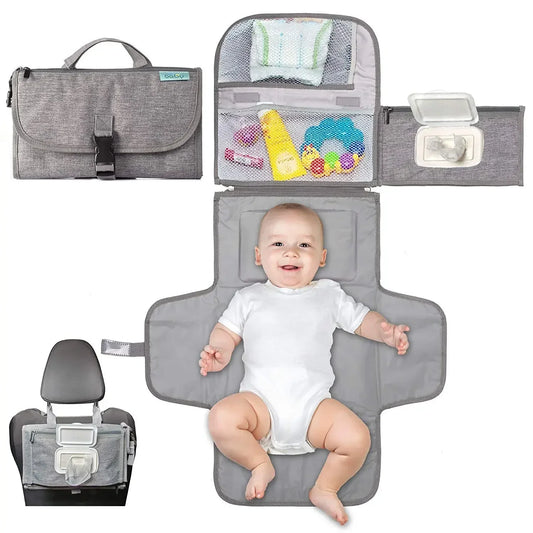 Portable Diaper Changing Pad Portable Baby Changing Pad with Pockets Waterproof