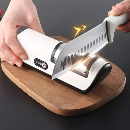 1pc Electric Knife Sharpener Multifunctional Automatic Professional