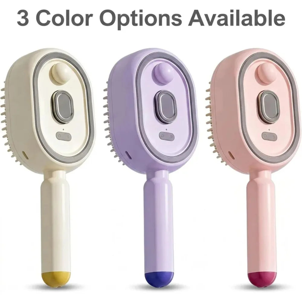 Multifunctional Massage Comb,Electric Spray for Women