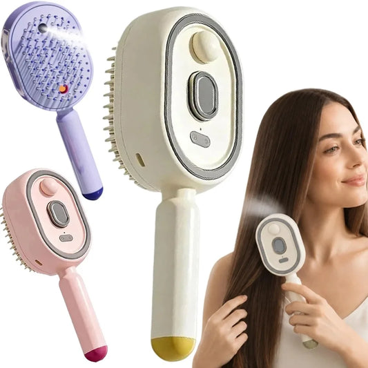 Multifunctional Massage Comb,Electric Spray for Women