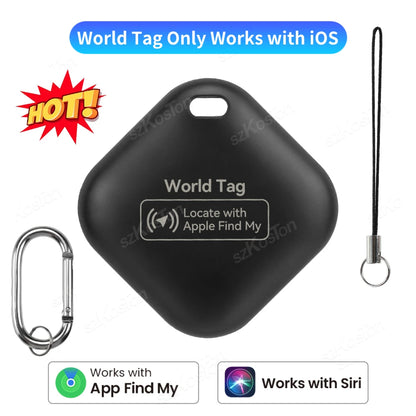 Mini GPS Tracker Compatible with iOS Find My APP Dog Cat Locator Child Finder Pet