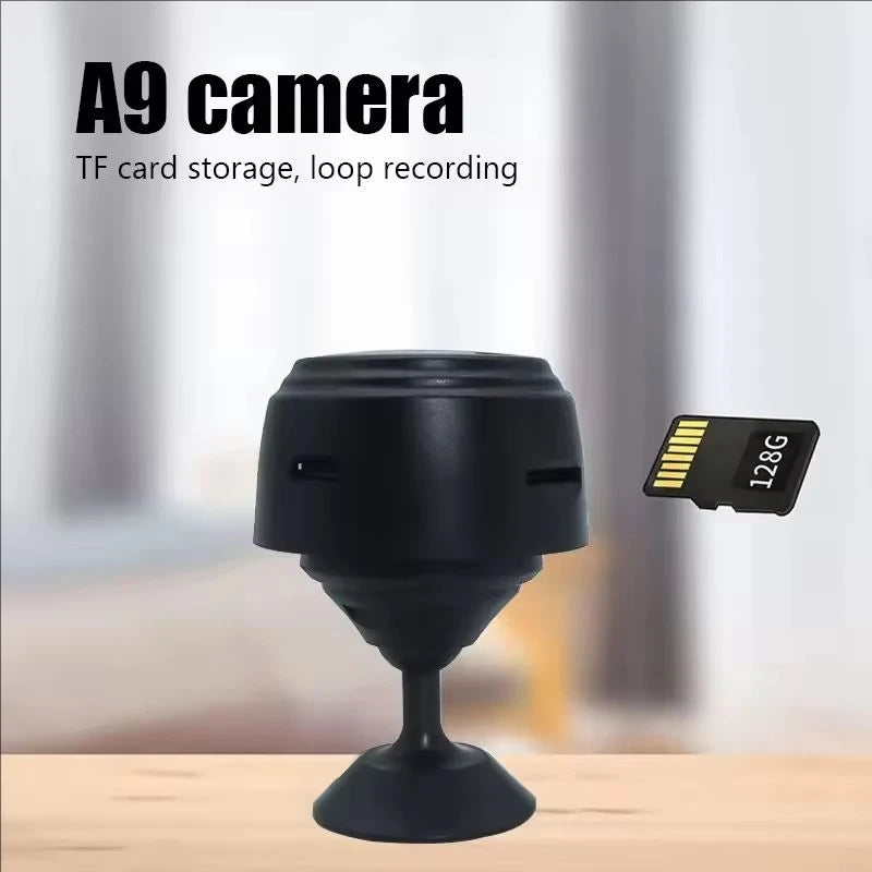 A9 Mini WiFi Wireless Security Camera Remote