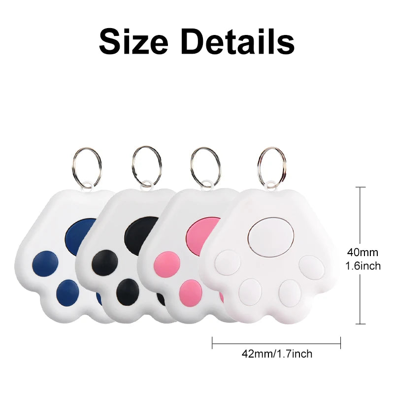 Smart Mini GPS Tracker Key Kids Bag Finder Dog Cat Pet Locator Bluetooth
