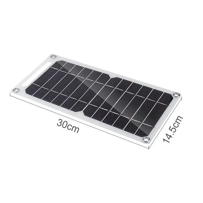 SOECOPO 30W Lightweight Flexible Solar Panel Kit, Free Mini Solar Regulator,
