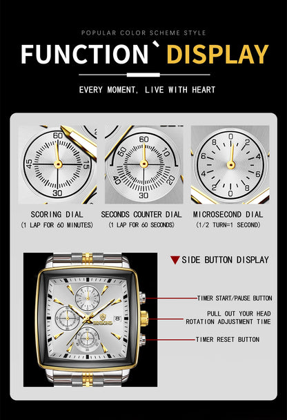 Bennstore BINBOND Luxury quartz watches for men