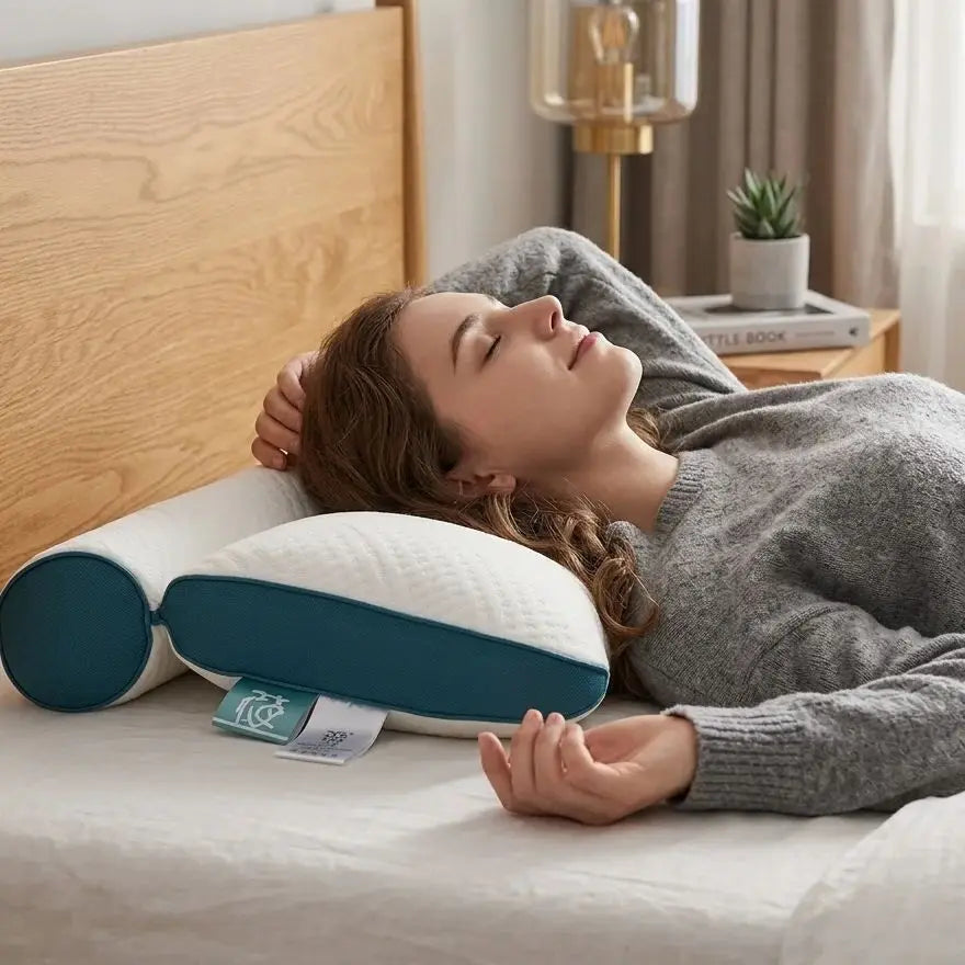 Soft Memory Foam Neck Support Pillow Ergonomic Cervical Pillow for Sleeping