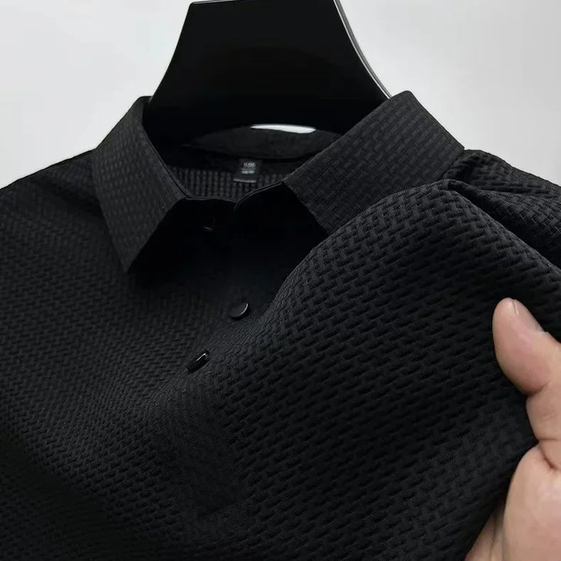 Business Casual Sweat-absorbing Top Brand Clothes Summer New Men's Short
