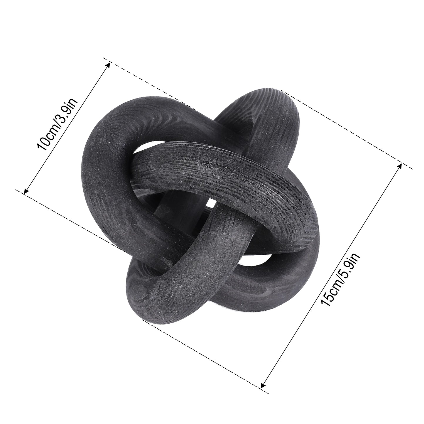 Wood Chain for Living Room Farmhouse Coffee Table Decor