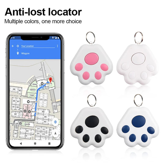 Smart Mini GPS Tracker Key Kids Bag Finder Dog Cat Pet Locator Bluetooth