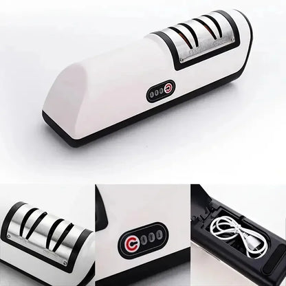 1pc Electric Knife Sharpener Multifunctional Automatic Professional