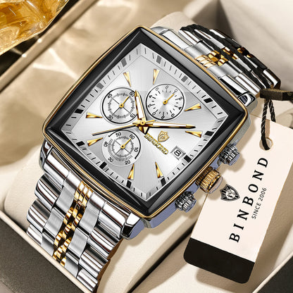 Bennstore BINBOND Luxury quartz watches for men