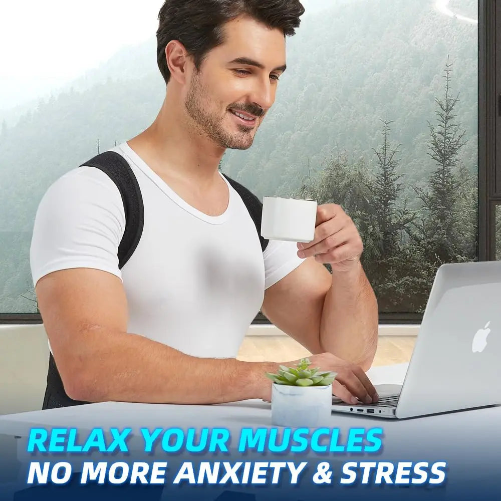 Back Brace Posture Support for Women and Men, Shoulder Straightener