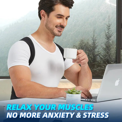 Back Brace Posture Support for Women and Men, Shoulder Straightener