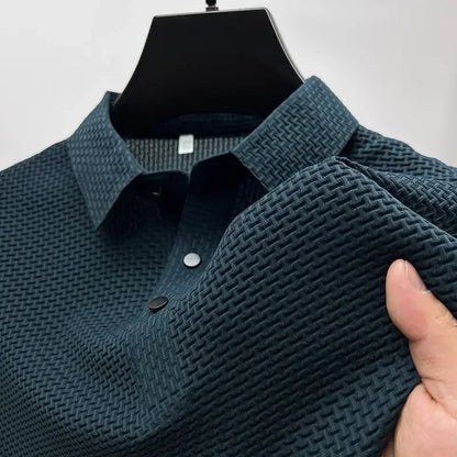 Business Casual Sweat-absorbing Top Brand Clothes Summer New Men's Short