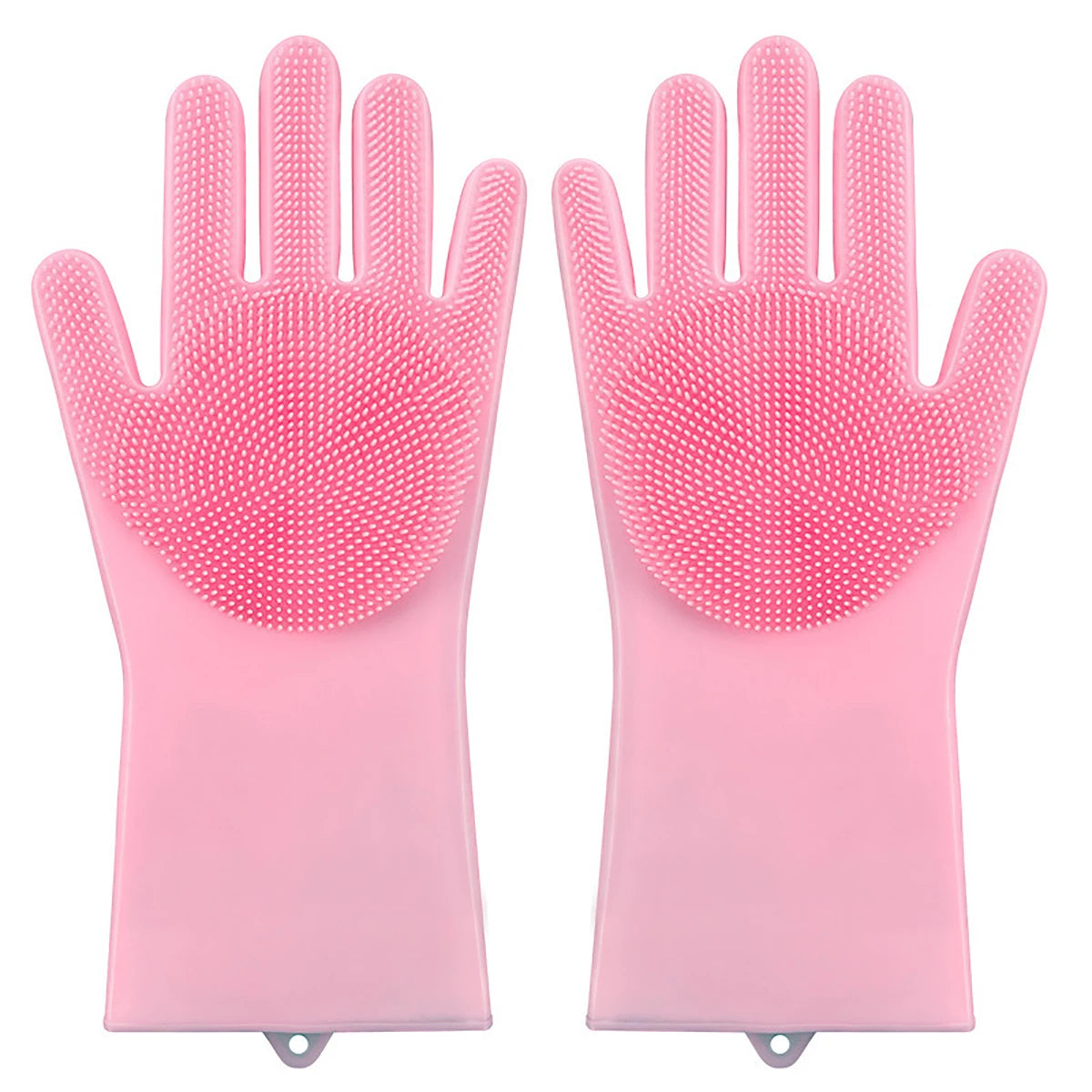 Pet Grooming Cleaning Gloves Dog Cat Bathing Shampoo Glove Scrubber Magic