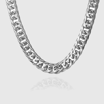 925 Sterling Silver 45-60cm 10mm Cuban Chain Necklace For Man Fashion