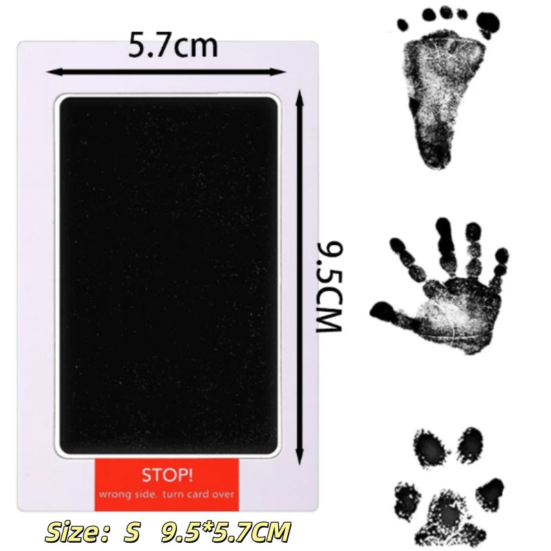 Inkless Cat Dog Paw Print Kit Pad Safe Non-toxic Baby Handprint