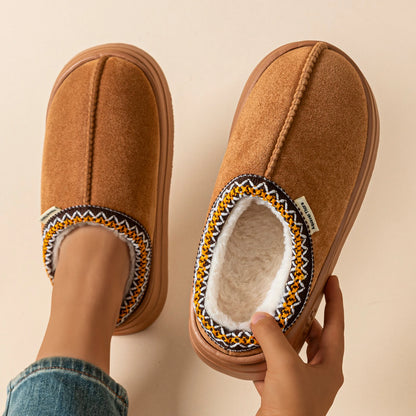 Winter Anti-slip Women's Soft Slipper Boots Fashion Couples