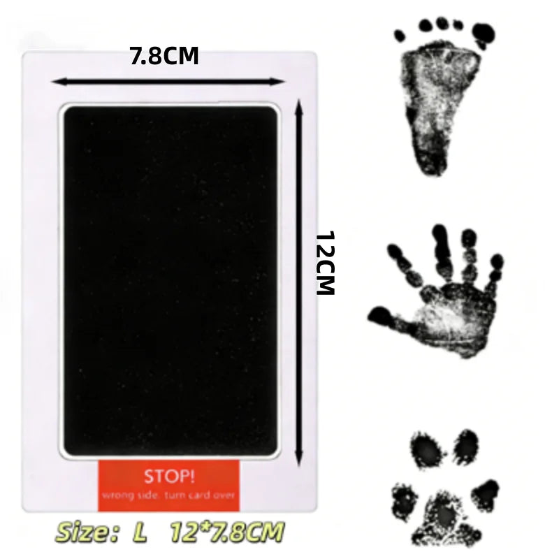 Inkless Cat Dog Paw Print Kit Pad Safe Non-toxic Baby Handprint