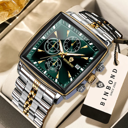 Bennstore BINBOND Luxury quartz watches for men