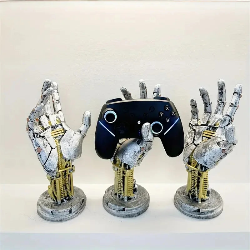 Futuristic Sci-fi Style Robotic Arm Decoration Gamepad Holder Boy Desk Cool