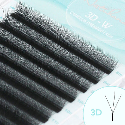 NATUHANA Wispy Camellia W Premade Lash Fans 3D/4D/5D