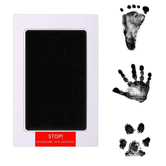 Inkless Cat Dog Paw Print Kit Pad Safe Non-toxic Baby Handprint
