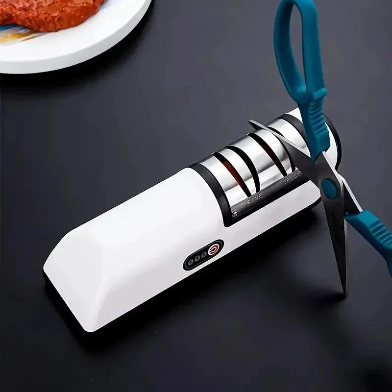 1pc Electric Knife Sharpener Multifunctional Automatic Professional
