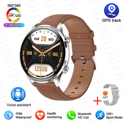 2026 New Smartwatch Women AMOLED HD Screen Always On Display Bluetoothe