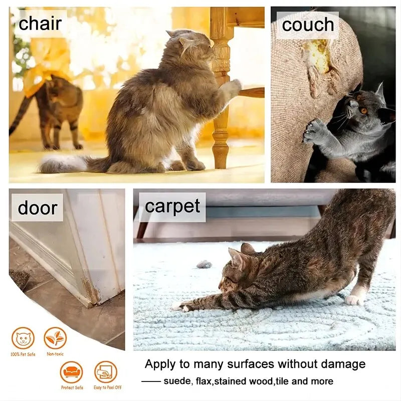 Cat Scratch Sofa Protection Pads Anti-cat Scratch Couch Guard Pads Stickers