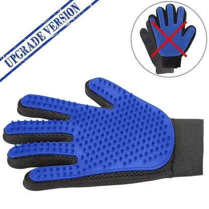 Silicone Pet Grooming Gloves Cats Hair Brush and Comb Gloves to Bathe Dogs Cleaning