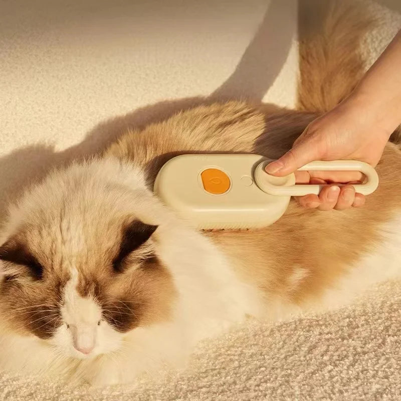 3-in-1 Dog Hair Brush Cat Hair Brush Electric Pet Cleaning Brush