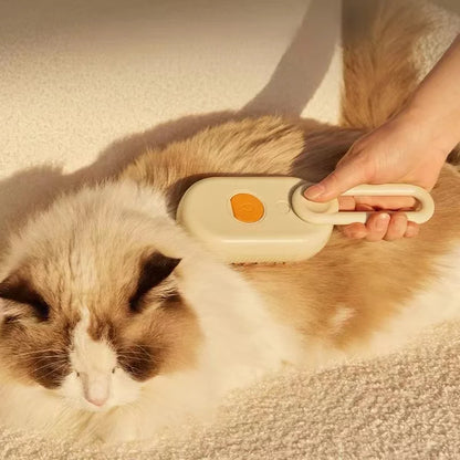 3-in-1 Dog Hair Brush Cat Hair Brush Electric Pet Cleaning Brush