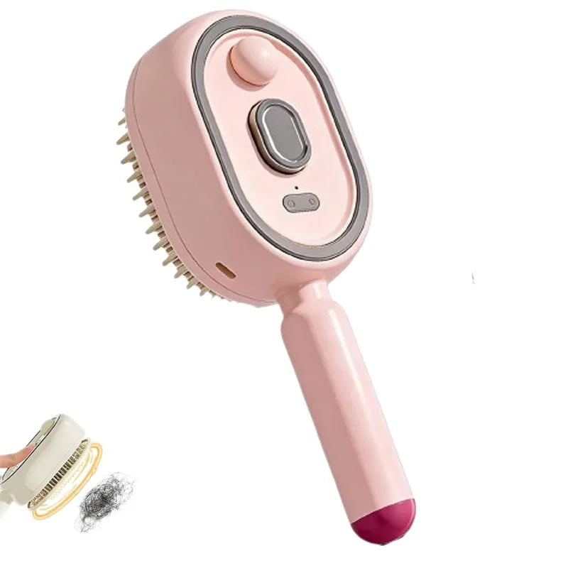 Multifunctional Massage Comb,Electric Spray for Women