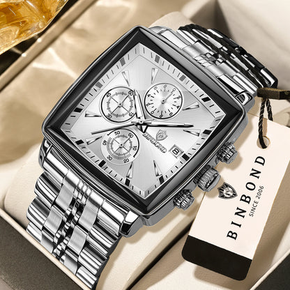 Bennstore BINBOND Luxury quartz watches for men