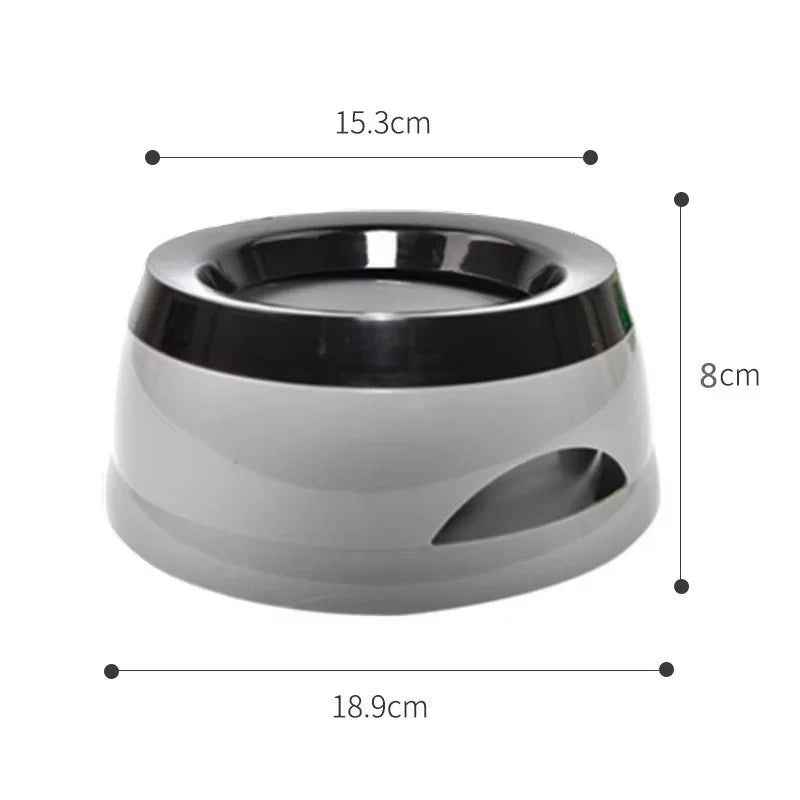 Anti Spill Pet Water Bowl Non Slip Splash Proof Dog