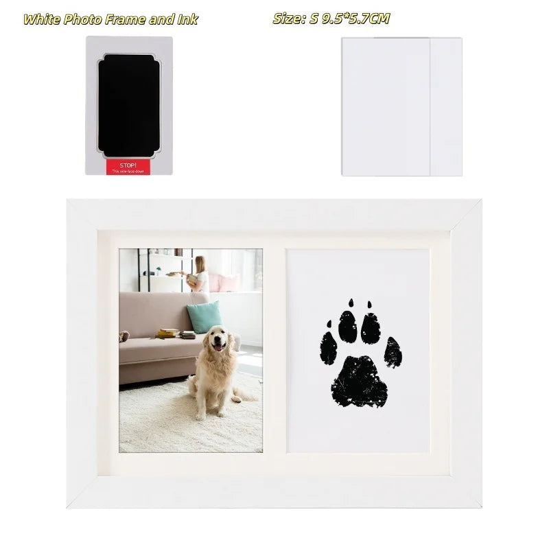 Inkless Cat Dog Paw Print Kit Pad Safe Non-toxic Baby Handprint