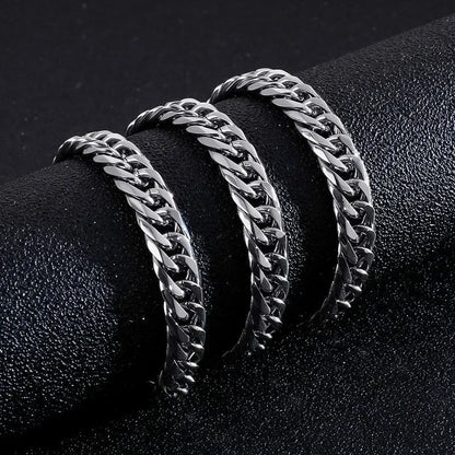 925 Sterling Silver 45-60cm 10mm Cuban Chain Necklace For Man Fashion