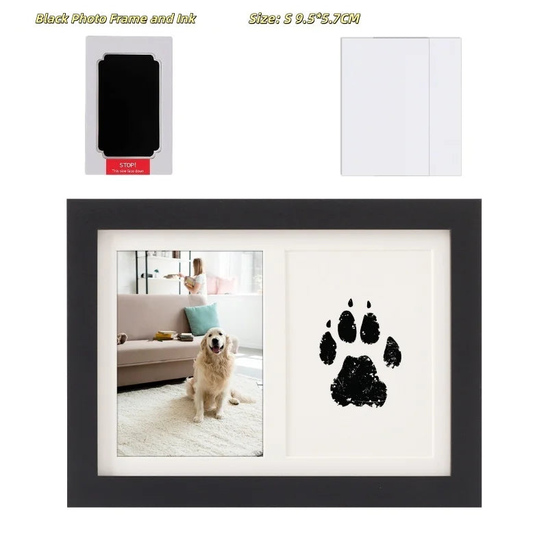 Inkless Cat Dog Paw Print Kit Pad Safe Non-toxic Baby Handprint