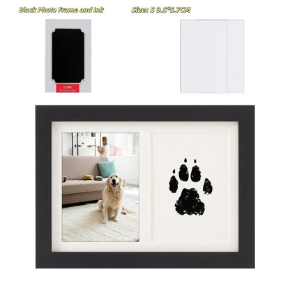 Inkless Cat Dog Paw Print Kit Pad Safe Non-toxic Baby Handprint