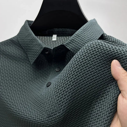 Business Casual Sweat-absorbing Top Brand Clothes Summer New Men's Short